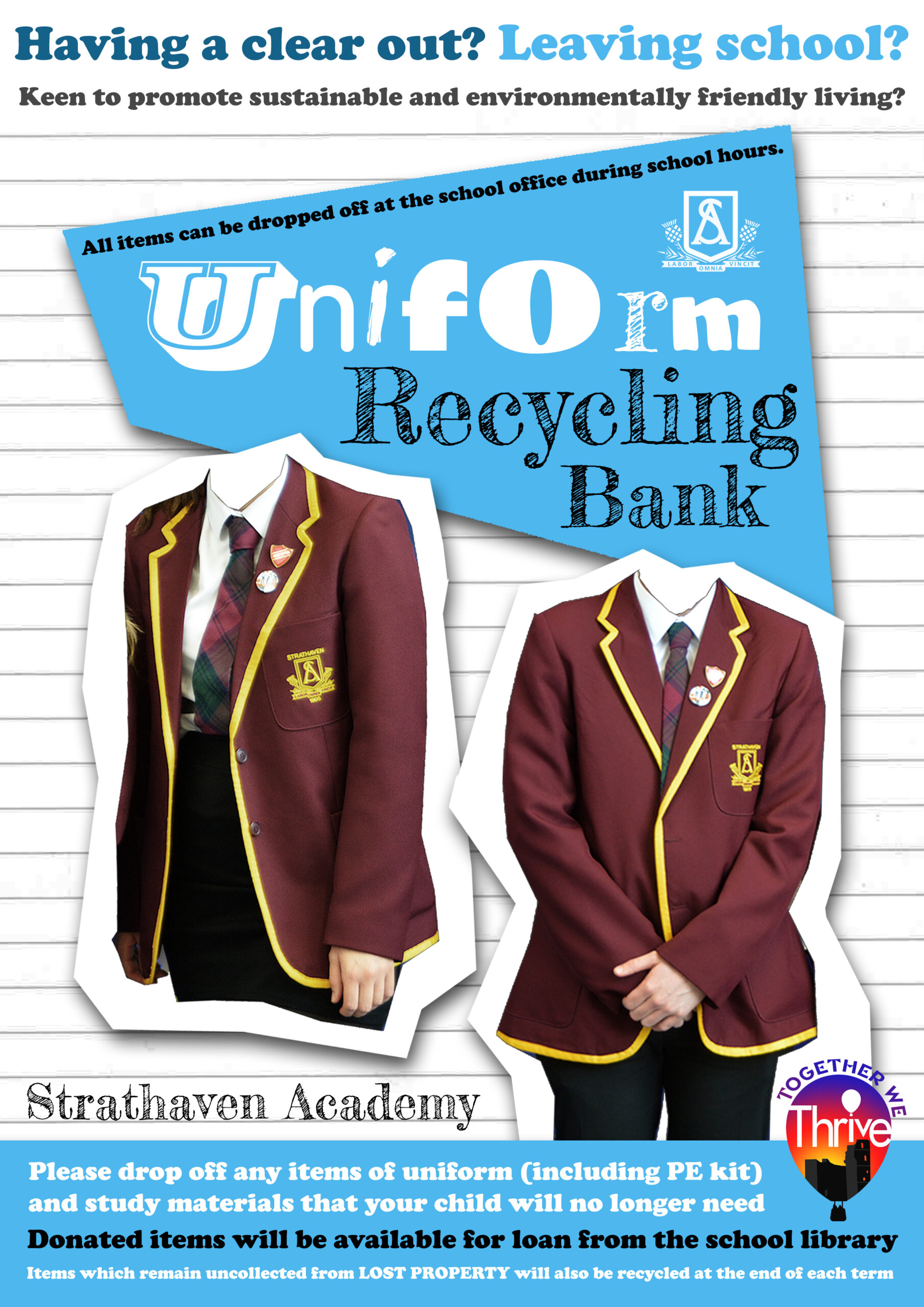 Uniform Recycling Strathaven Academy